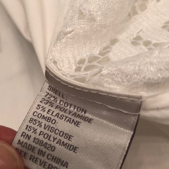 ⚜️SALE!⚜️ Carlisle New York lace combo blouse - Picture 6 of 7